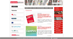 Desktop Screenshot of lextenso-editions.fr